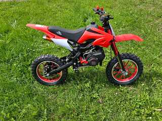 Mini crossmotor 49cc 2takt, Ultramotocross, Rood, 2024